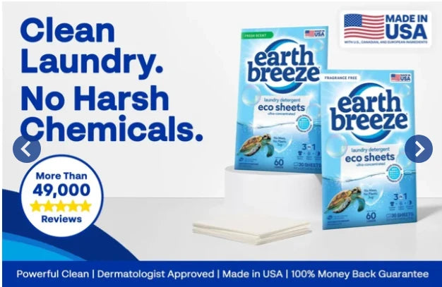 Earth Breeze detergent sheets — product image 1