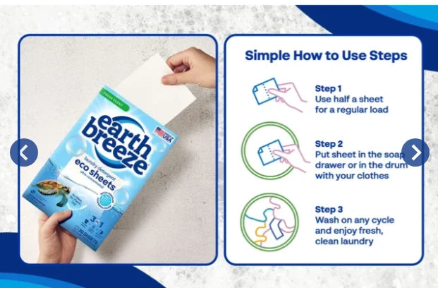 Earth Breeze detergent sheets — product image 7